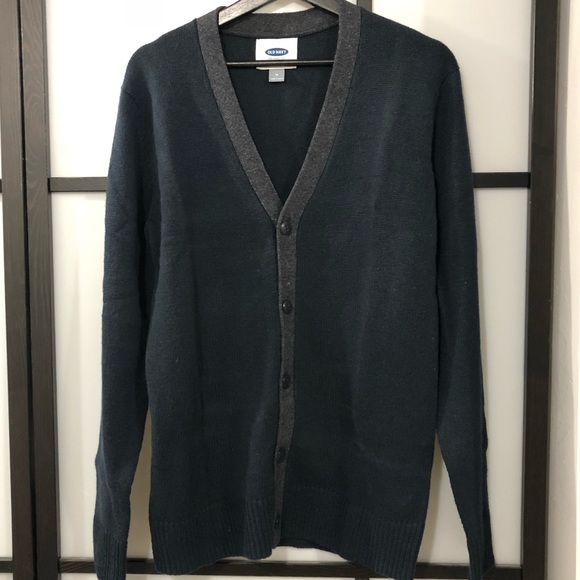 Old Navy Other - Old Navy Dark Blue Teal Cardigan sweater